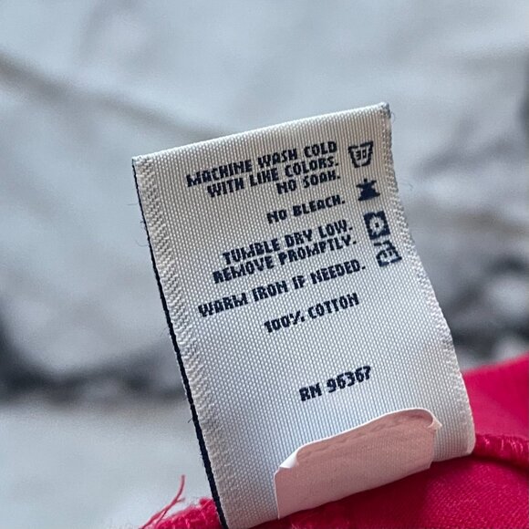 Oshkosh Girls Cotton Skort Skirt Stretch Drawstring Waist Red Size 5 - Picture 7 of 9